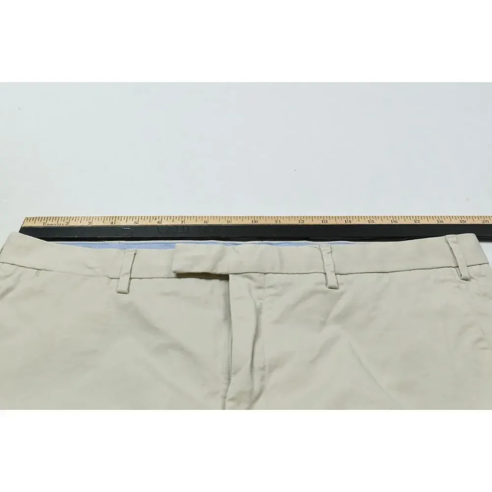 Polo Ralph Lauren Chino Pants Mens 38x34 (38x33) Beige Straight Leg Stretch